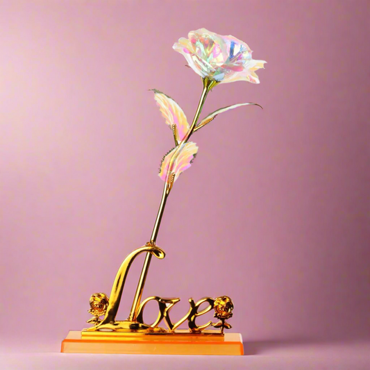 24K Gold Fairy Galaxy Rose – Perfect for Any Special Occasion