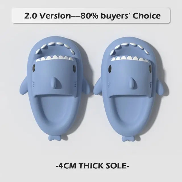 Summer Shark Slippers