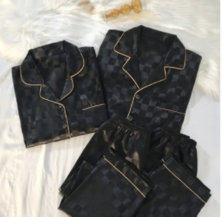 Couples Luxe Silk Pajamas