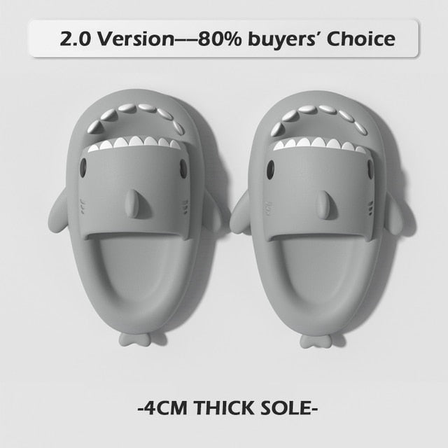 Summer Shark Slippers