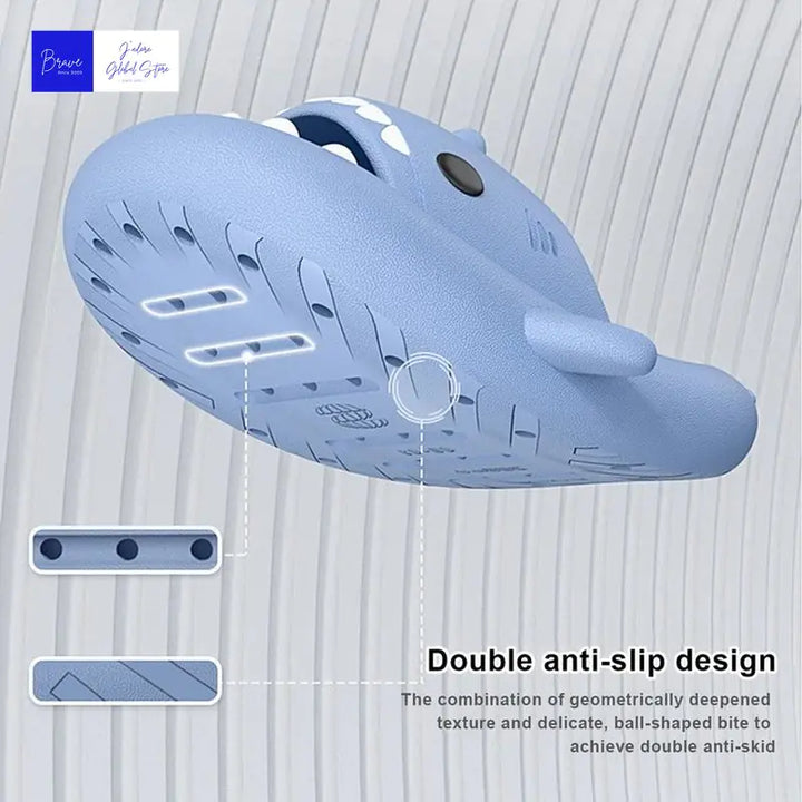 Summer Shark Slippers