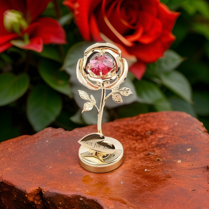 Electroplating 24K Gold Valentine's Day Christmas Gift Gold Foil Rose