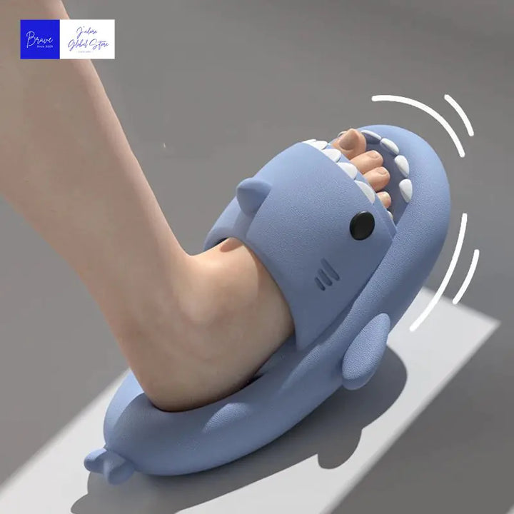 Summer Shark Slippers