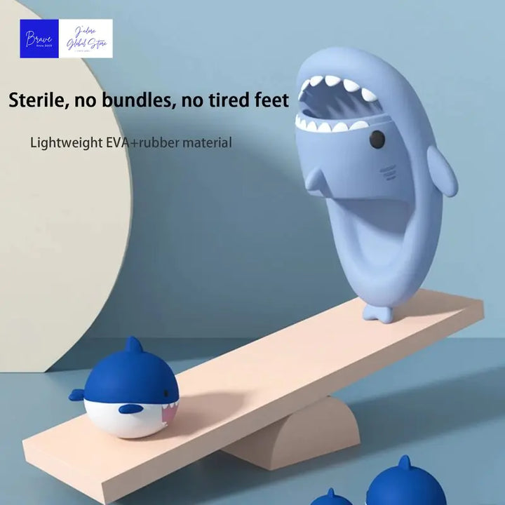 Summer Shark Slippers