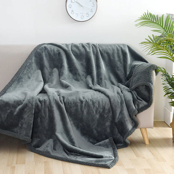 Cozy Cotton Velvet Water-proof Blanket