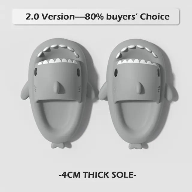 Summer Shark Slippers