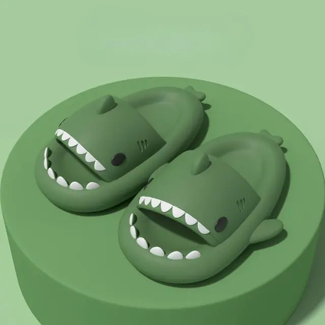 Summer Shark Slippers