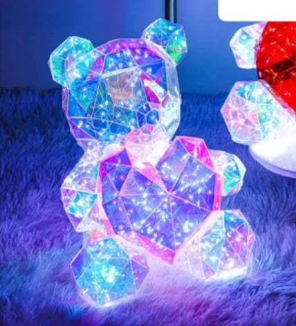 Crystal Heart Bear