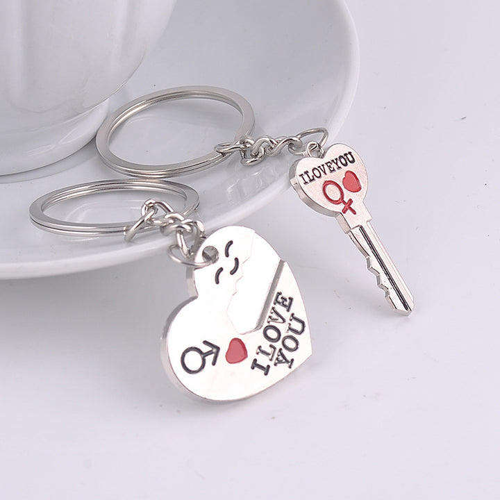 Heart-shaped Keychain