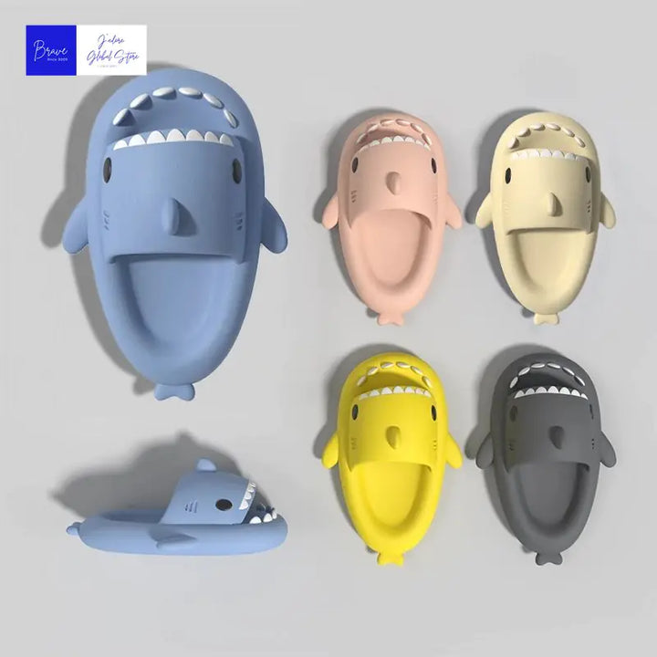 Summer Shark Slippers