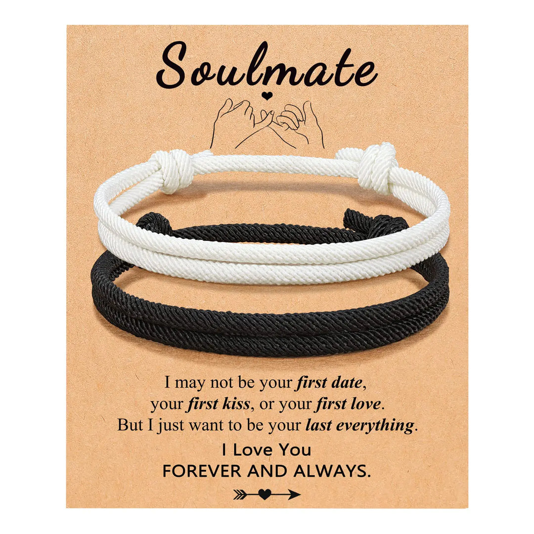 Matching Couples Bracelets – Soulmate Gift Set
