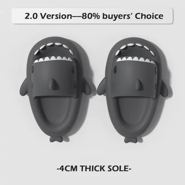 Summer Shark Slippers