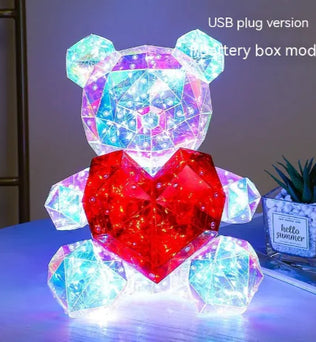 Crystal Heart Bear – Gift for Your Partner or Loved One